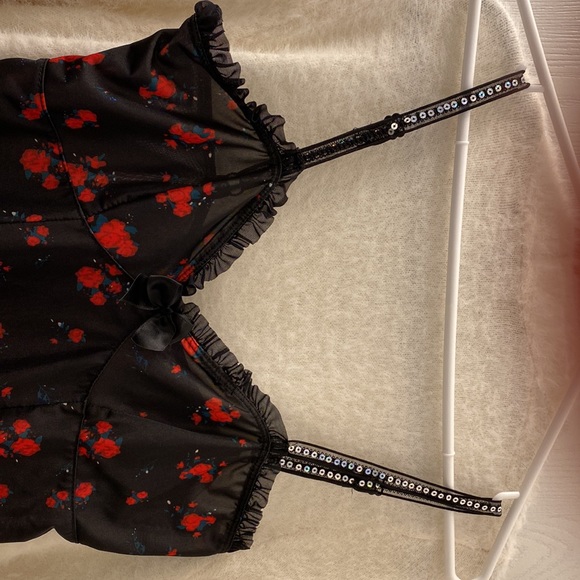 Stain stretchy night dress. S/M - Picture 2 of 4